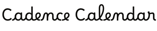 Cadence Calendar