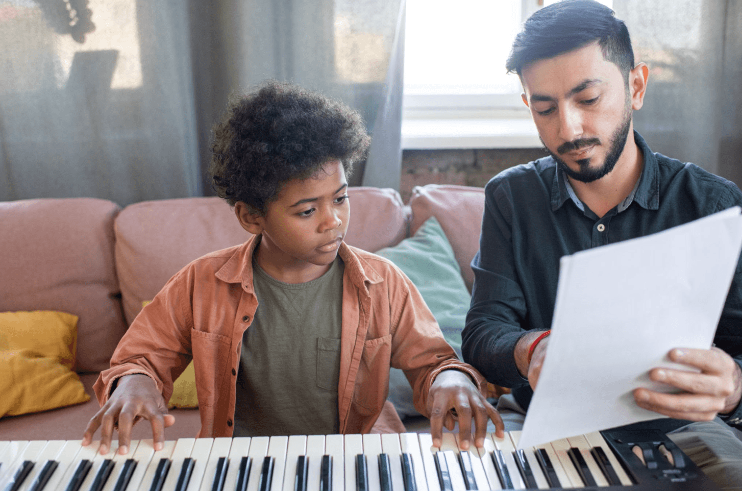Piano lesson